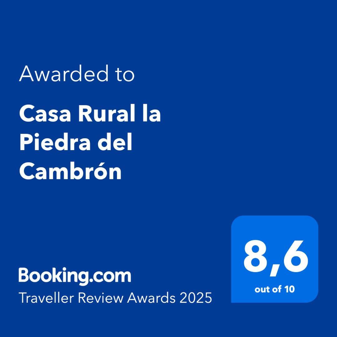 Casa Rural La Piedra Del Cambron Villaverde De Guadalimar Екстер'єр фото